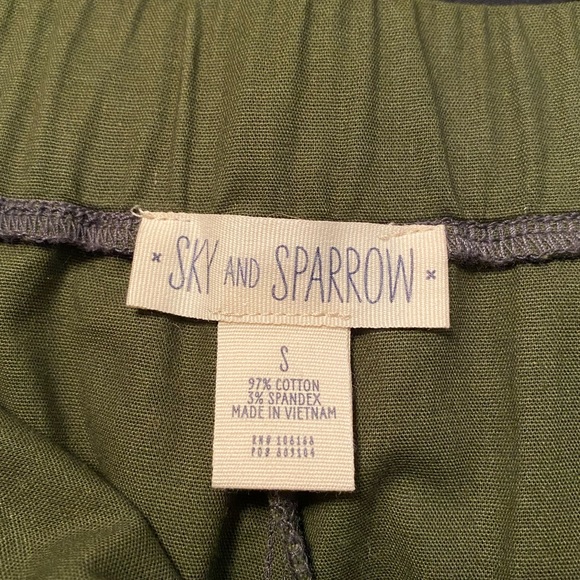 Olive Green Woven Trousers - Picture 9 of 9